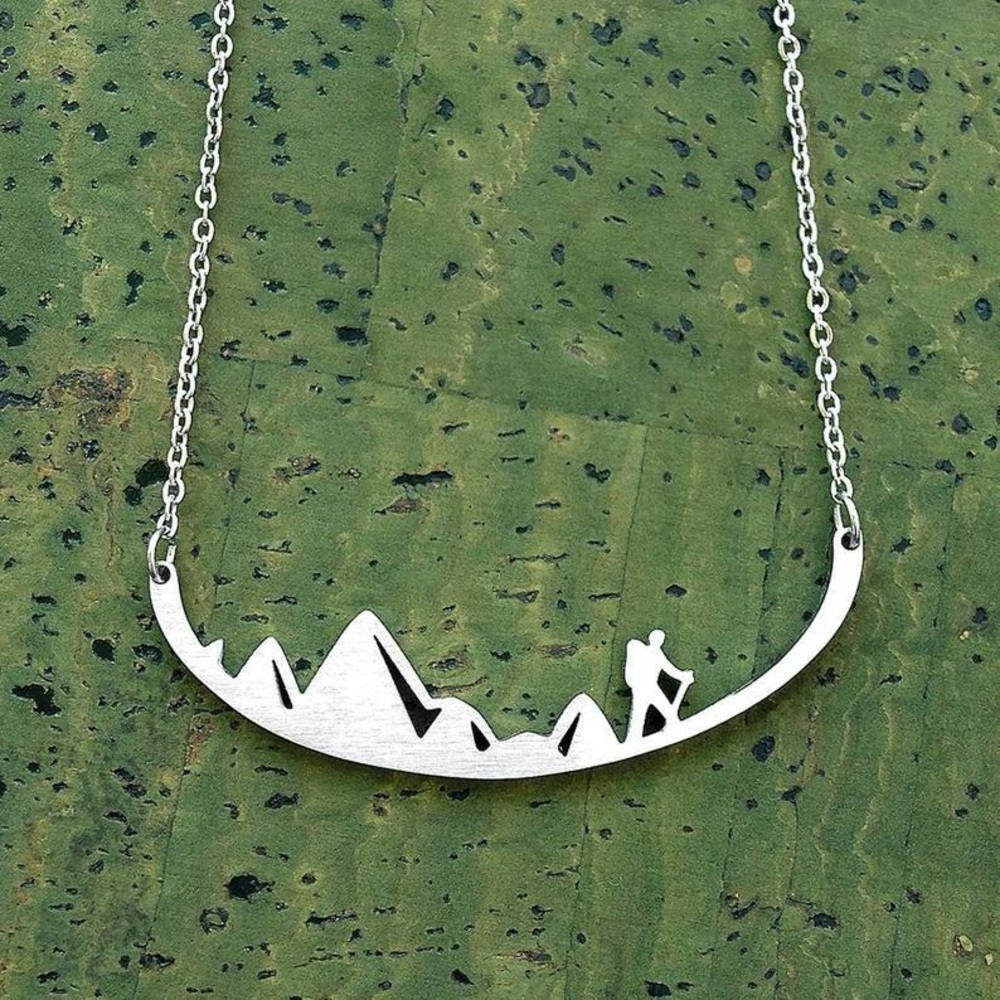 Hiker Necklace-Stainless Steel
